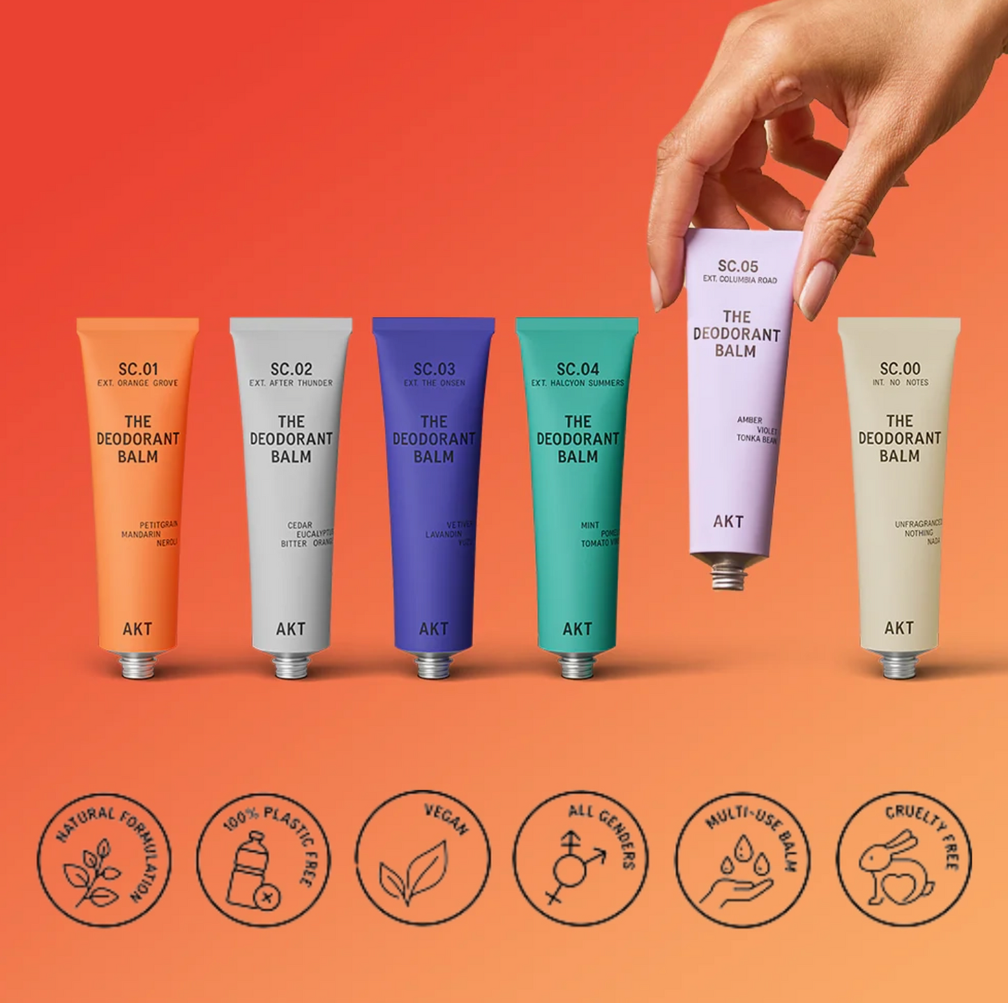 Akt Deodorant Balm Sc.02 After Thunder - Aluminum-Free