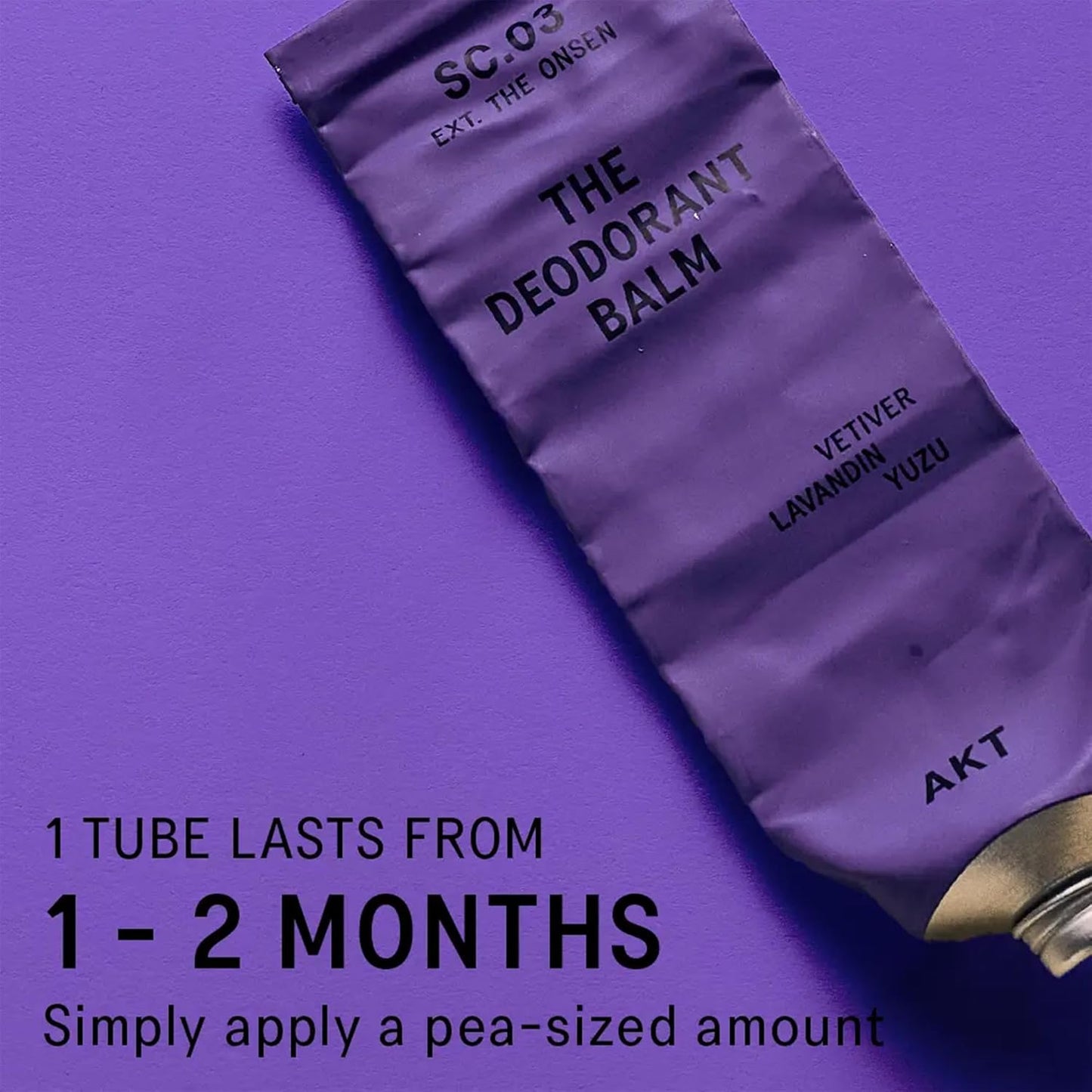 Akt Deodorant Balm Sc.03 the Onsen - Aluminum-Free