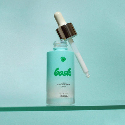 Bask Sunscreen | SPF 30 Mineral Sunscreen Serum - Fragrance Free