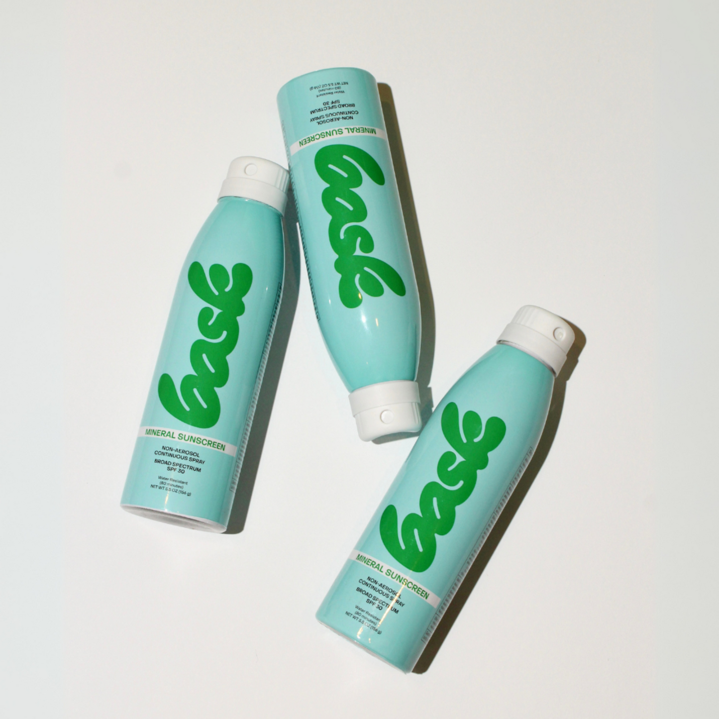 Bask Sunscreen - SPF 30 Mineral Spray - Fragrance-Free